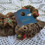 کش  ۲ تایی سبز گلدار