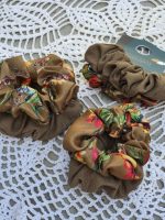 کش  ۲ تایی سبز گلدار - Image 2