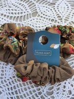 کش  ۲ تایی سبز گلدار - Image 3