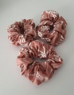 کش تک گلدار صورتی سفید - Image 2