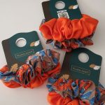 کش ۲ تایی نارنجی طرحدار