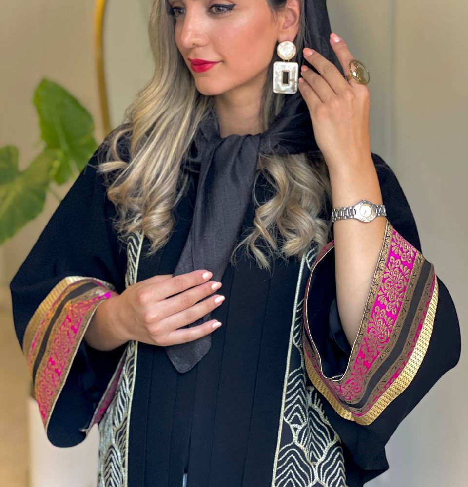 روسری ماهی مشکی