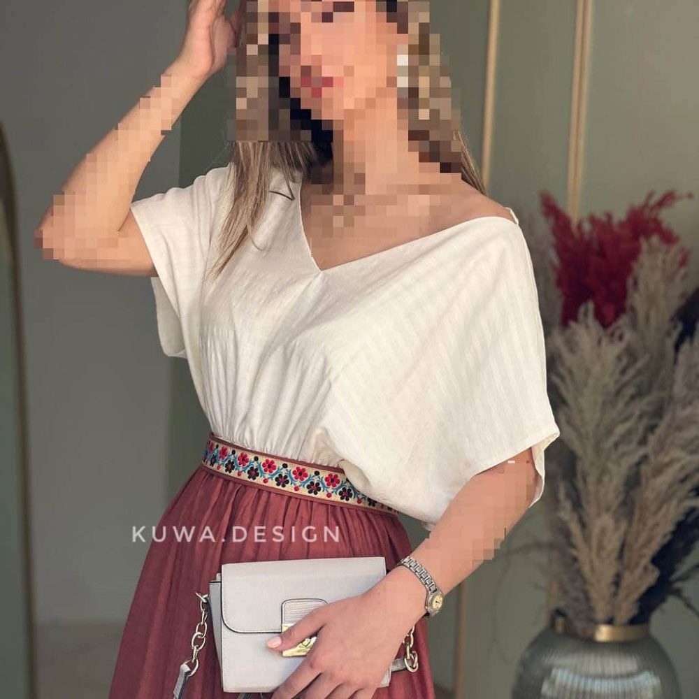 پیراهن لینن ترلان