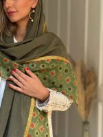 شال آتريسا سبز - Image 2