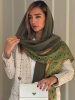 شال آتريسا سبز - Image 3