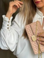 شومیز دکمه طلایی رویسا - Image 2