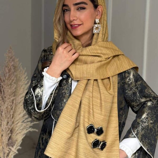شال تافته طلایی
