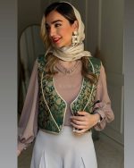 جلیقه مهمانی هانه سبز