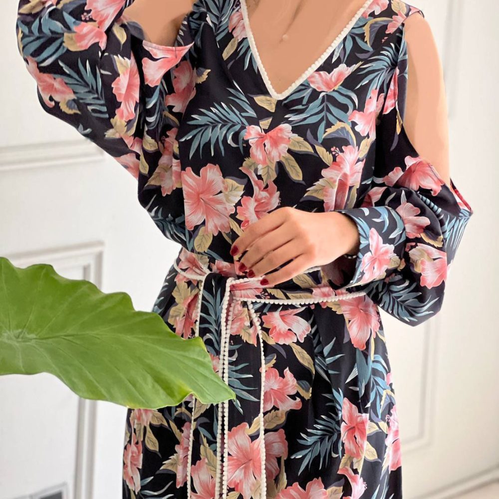 اورال زنانه گلدار كوآ