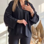 شوميز آنيا مشکی