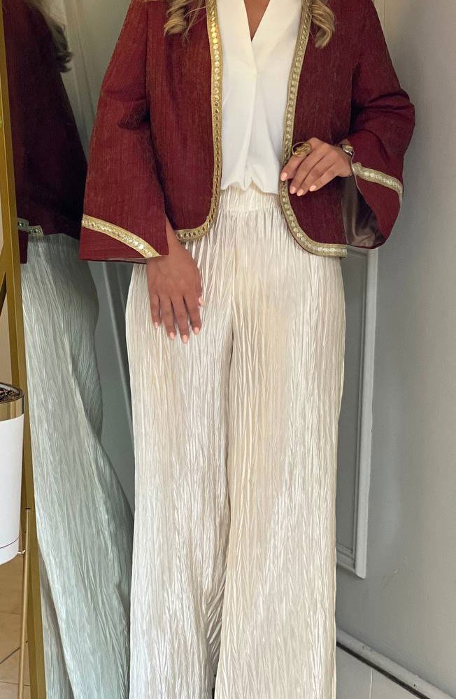 شلوار مهمانی پلیسه نازار