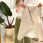 ست جلیقه و شلوار هالان سبز