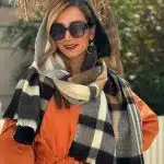 شال پاییزه - زمستانه بلین کرم-مشکی