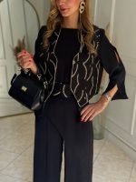 جلیقه مهمانی باوند مشكي - Image 2