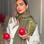 شال آتريسا سبز