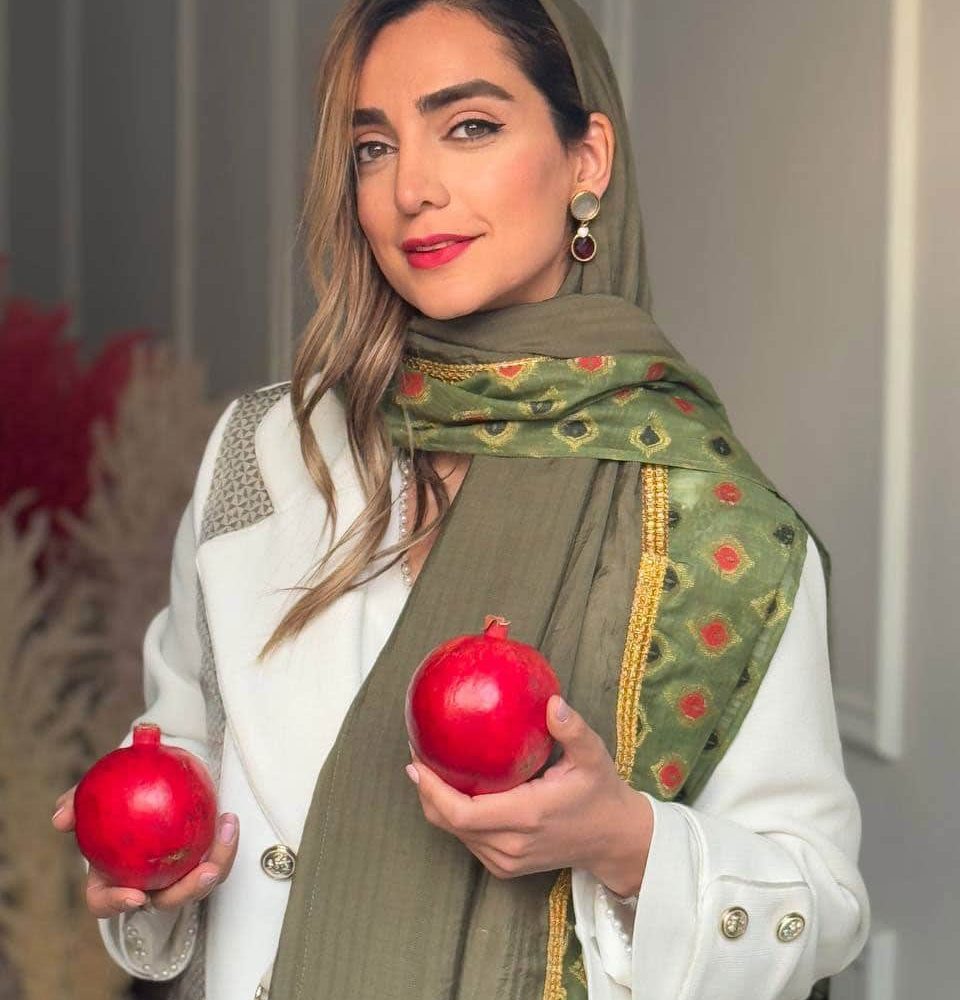 شال آتريسا سبز