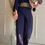 اورال زنانه پَر سرمه ای