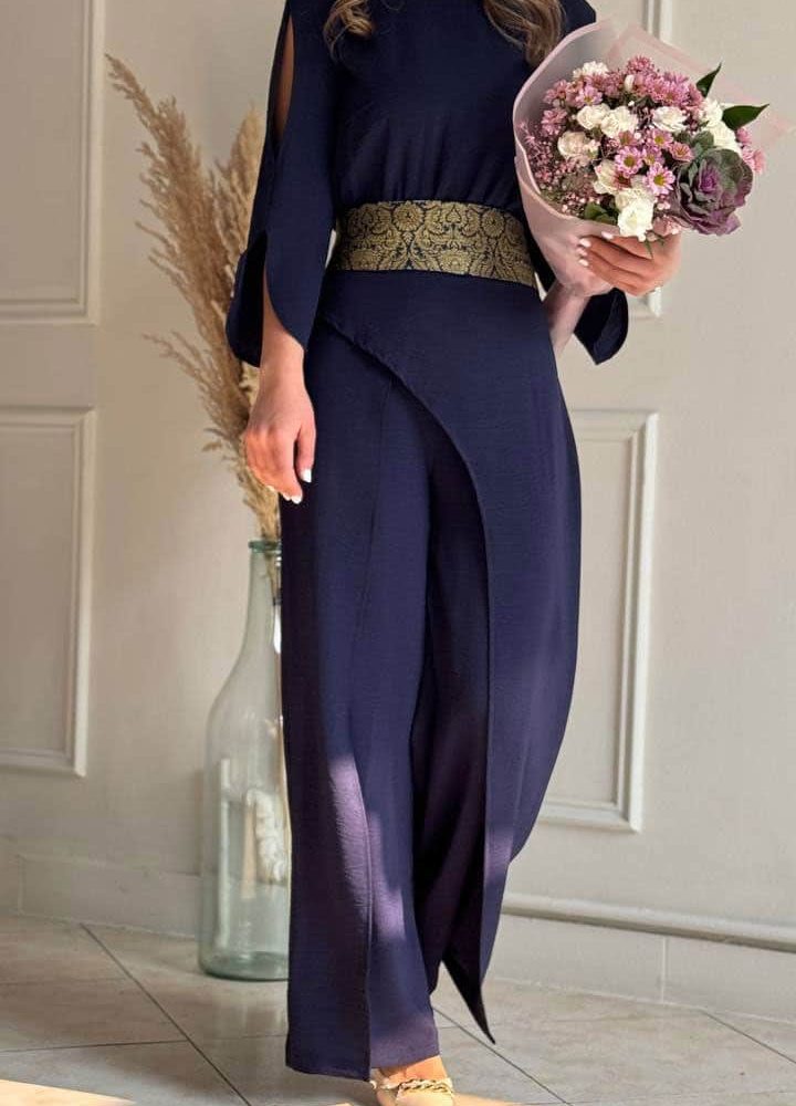 اورال زنانه پَر سرمه ای