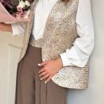 ست مزونی جلیقه و شلوار هانا