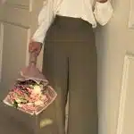 شلوار آوان سبز