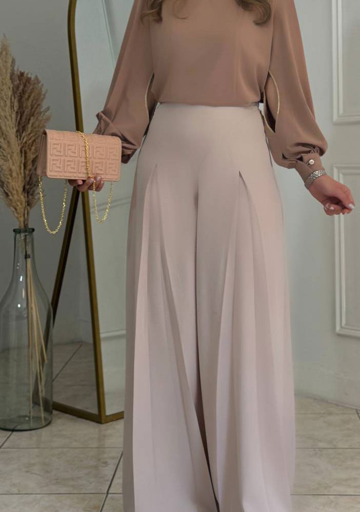 شلوار زنانه شلر کرم