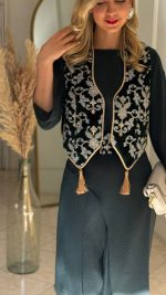 جلیقه شیک باوند سبز - Image 2